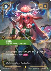 Lillia - Protector of Dreams (Alternate Art) [Unleashed] | Gear Gaming Bentonville