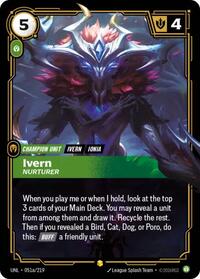 Ivern - Nurturer (Alternate Art) [Unleashed] | Gear Gaming Bentonville