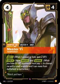 Master Yi - Tempered [Unleashed] | Gear Gaming Bentonville