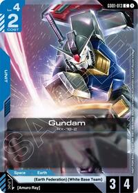 Gundam (GD01-013) (WCS26-27 Participation Pack Vol.1) (GD01-013) [Gundam Promotional Cards] | Gear Gaming Bentonville