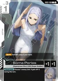 Soma Peries (WCS26-27 Participation Pack Vol.1) (GD03-100) [Gundam Promotional Cards] | Gear Gaming Bentonville