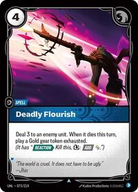 Deadly Flourish [Unleashed] | Gear Gaming Bentonville