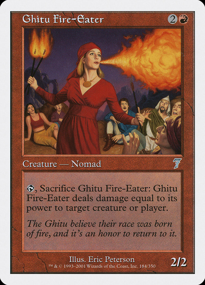 Ghitu Fire-Eater [Seventh Edition] | Gear Gaming Bentonville