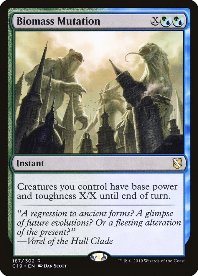Biomass Mutation [Commander 2019] | Gear Gaming Bentonville