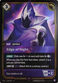 Edge of Night (Top 8) [Riftbound Organized Play Promotional Cards] | Gear Gaming Bentonville