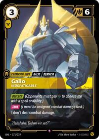 Galio - Indefatigable [Unleashed] | Gear Gaming Bentonville