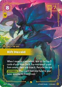 Rift Herald (Alternate Art) [Unleashed] | Gear Gaming Bentonville