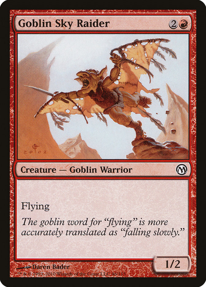 Goblin Sky Raider [Duels of the Planeswalkers] | Gear Gaming Bentonville