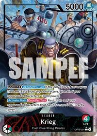 Krieg (OP15-001) (Alternate Art) [Adventure on Kami's Island] | Gear Gaming Bentonville