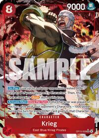 Krieg (OP15-008) (Alternate Art) [Adventure on Kami's Island] | Gear Gaming Bentonville