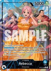 Rebecca (OP15-039) (Alternate Art) [Adventure on Kami's Island] | Gear Gaming Bentonville