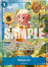 Rebecca (OP15-053) (Alternate Art) [Adventure on Kami's Island] | Gear Gaming Bentonville