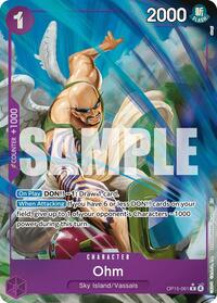 Ohm (Alternate Art) [Adventure on Kami's Island] | Gear Gaming Bentonville