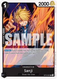 Sanji (OP15-081) [Adventure on Kami's Island] | Gear Gaming Bentonville