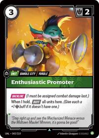 Enthusiastic Promoter [Unleashed] | Gear Gaming Bentonville