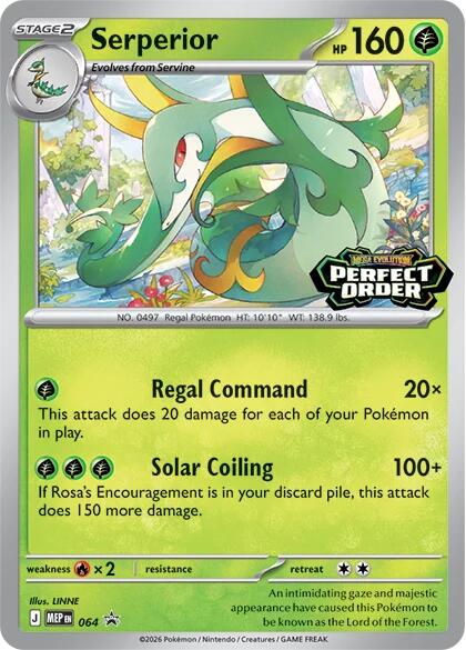 Serperior (064) [Mega Evolution Promo] | Gear Gaming Bentonville