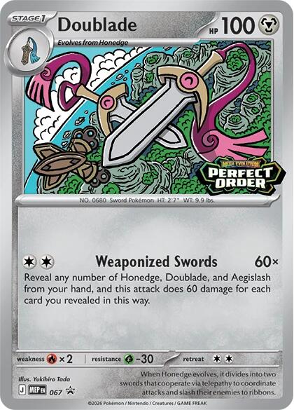 Doublade (067) [Mega Evolution Promo] | Gear Gaming Bentonville