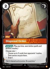 Disposal Order [Unleashed] | Gear Gaming Bentonville