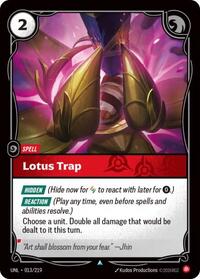 Lotus Trap [Unleashed] | Gear Gaming Bentonville
