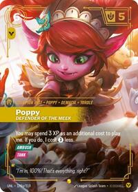 Poppy - Defender of the Meek (Alternate Art) (178a/219) [Unleashed] | Gear Gaming Bentonville