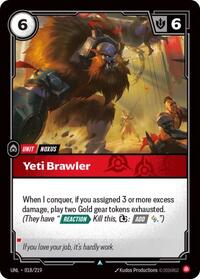 Yeti Brawler [Unleashed] | Gear Gaming Bentonville