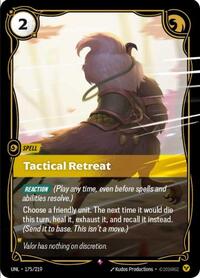 Tactical Retreat [Unleashed] | Gear Gaming Bentonville