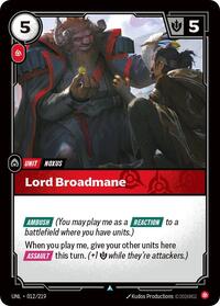Lord Broadmane [Unleashed] | Gear Gaming Bentonville
