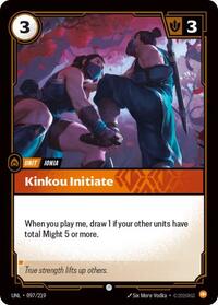 Kinkou Initiate [Unleashed] | Gear Gaming Bentonville