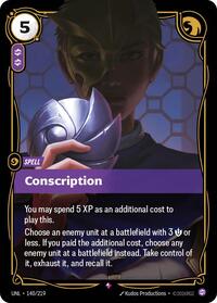Conscription [Unleashed] | Gear Gaming Bentonville