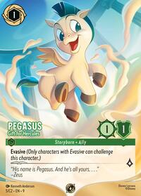 Pegasus - Gift for Hercules (5) [Disney Lorcana Promo Cards] | Gear Gaming Bentonville