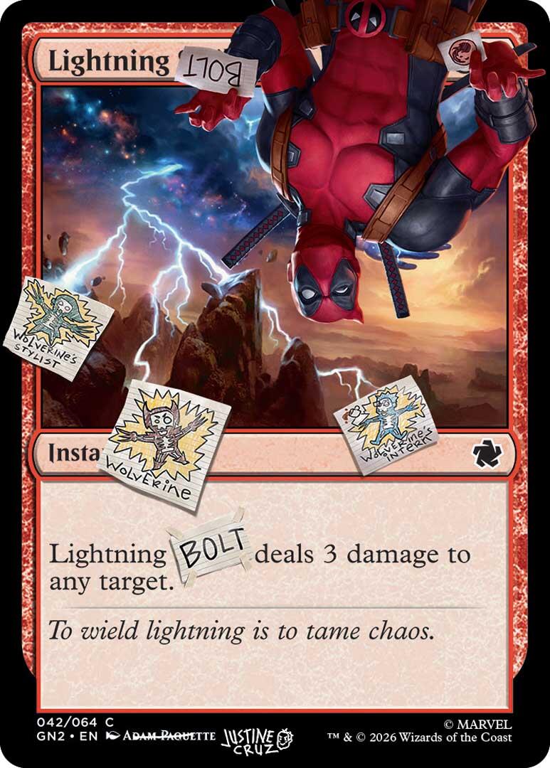 Lightning Bolt (042) [Secret Lair Drop Series] | Gear Gaming Bentonville