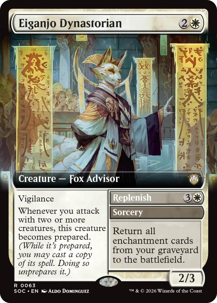 Eiganjo Dynastorian (Extended Art) [Secrets of Strixhaven Commander] | Gear Gaming Bentonville