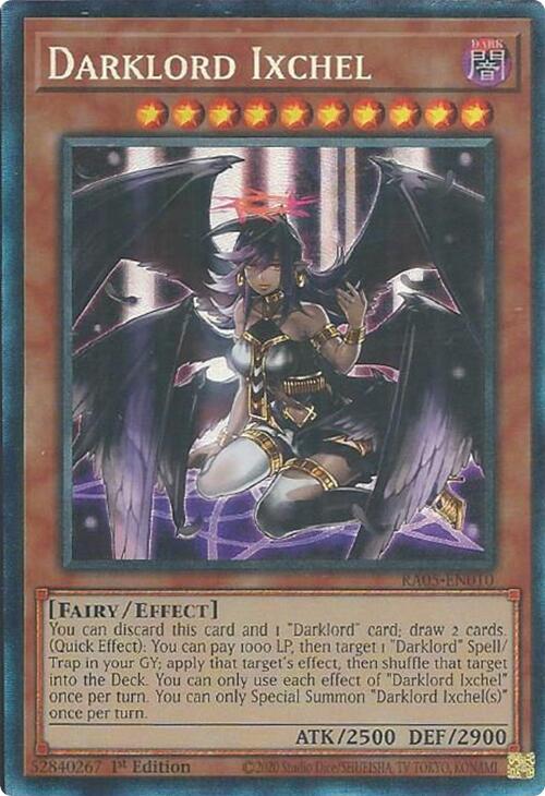 Darklord Ixchel (Collector's Rare) [RA05-EN010] Collector's Rare | Gear Gaming Bentonville