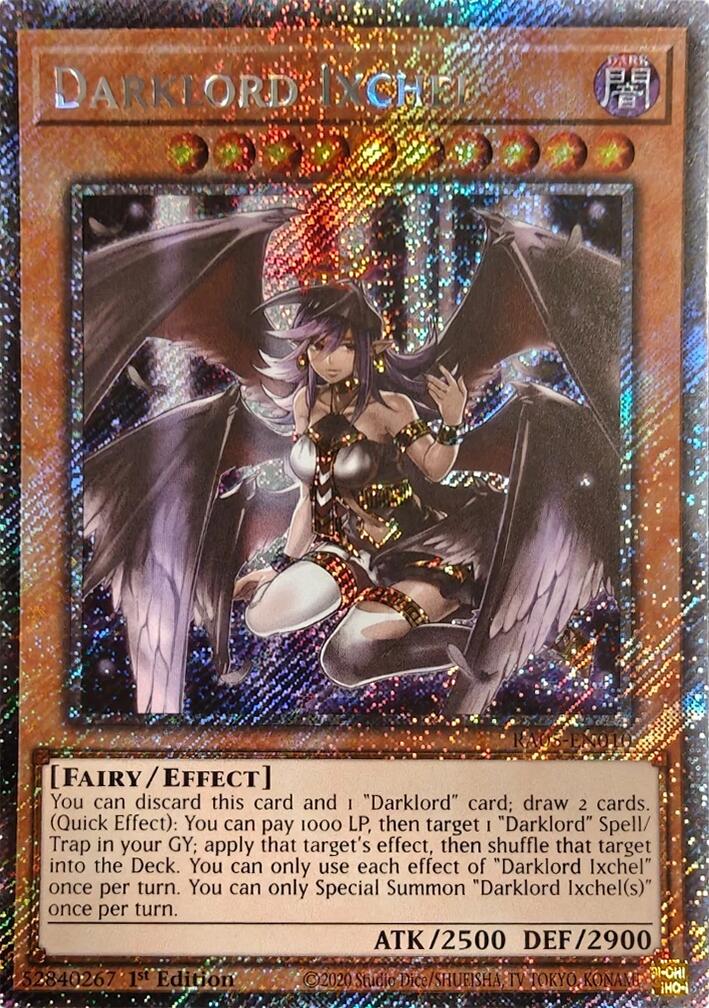 Darklord Ixchel (Platinum Secret Rare) [RA05-EN010] Platinum Secret Rare | Gear Gaming Bentonville