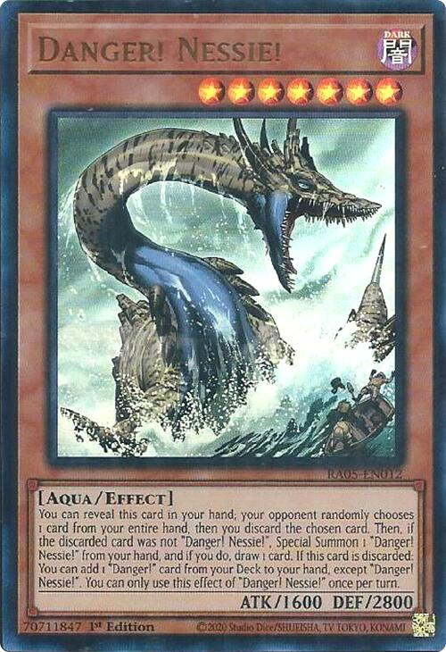Danger! Nessie! (Ultra Rare) [RA05-EN012] Ultra Rare | Gear Gaming Bentonville