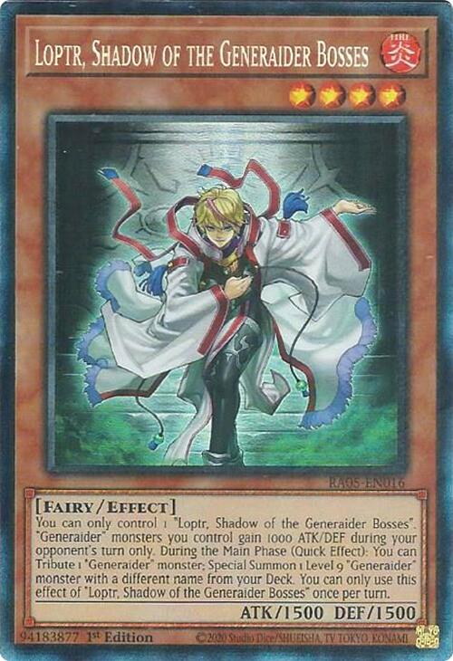 Loptr, Shadow of the Generaider Bosses (Collector's Rare) [RA05-EN016] Collector's Rare | Gear Gaming Bentonville
