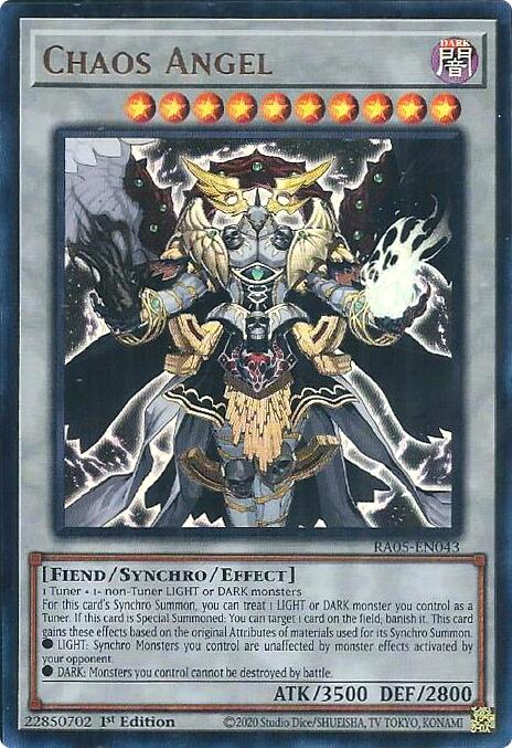 Chaos Angel (Ultra Rare) [RA05-EN043] Ultra Rare | Gear Gaming Bentonville
