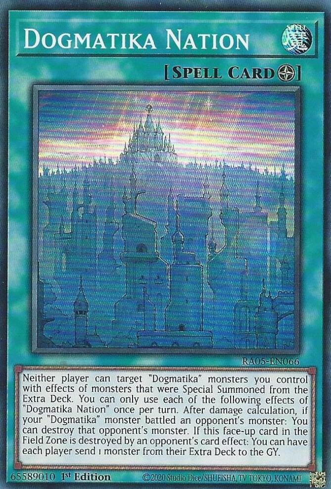 Dogmatika Nation [RA05-EN066] Super Rare | Gear Gaming Bentonville