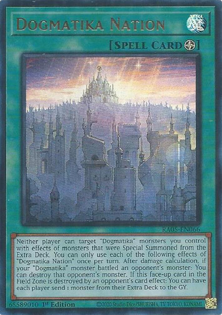 Dogmatika Nation (Ultra Rare) [RA05-EN066] Ultra Rare | Gear Gaming Bentonville