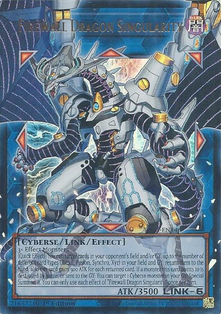 Firewall Dragon Singularity [RA05-EN146] Ultra Rare | Gear Gaming Bentonville