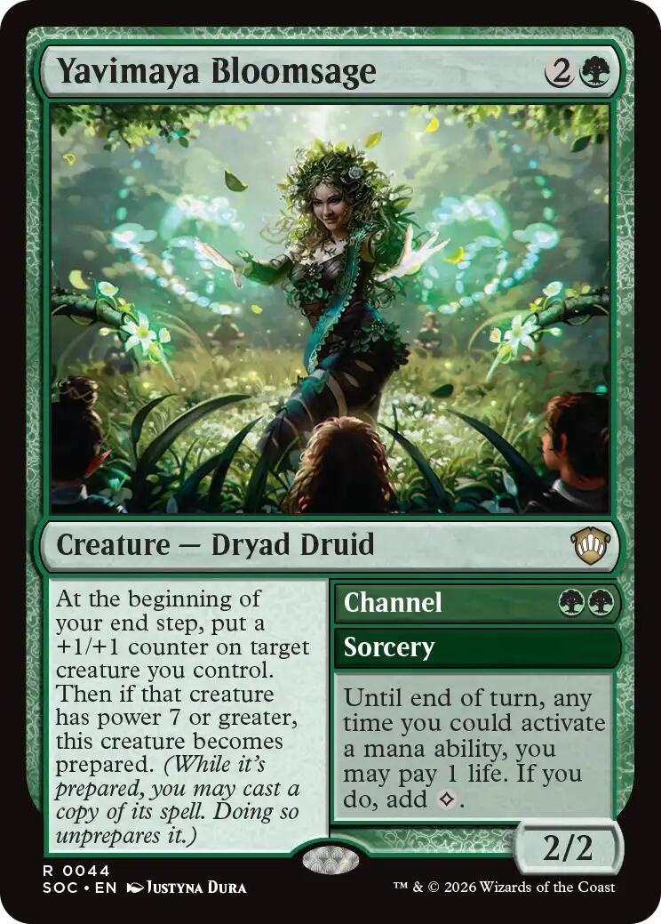 Yavimaya Bloomsage [Secrets of Strixhaven Commander] | Gear Gaming Bentonville