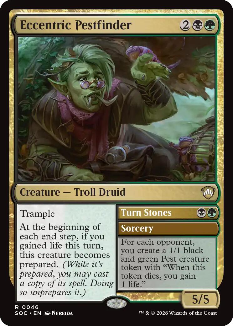 Eccentric Pestfinder [Secrets of Strixhaven Commander] | Gear Gaming Bentonville