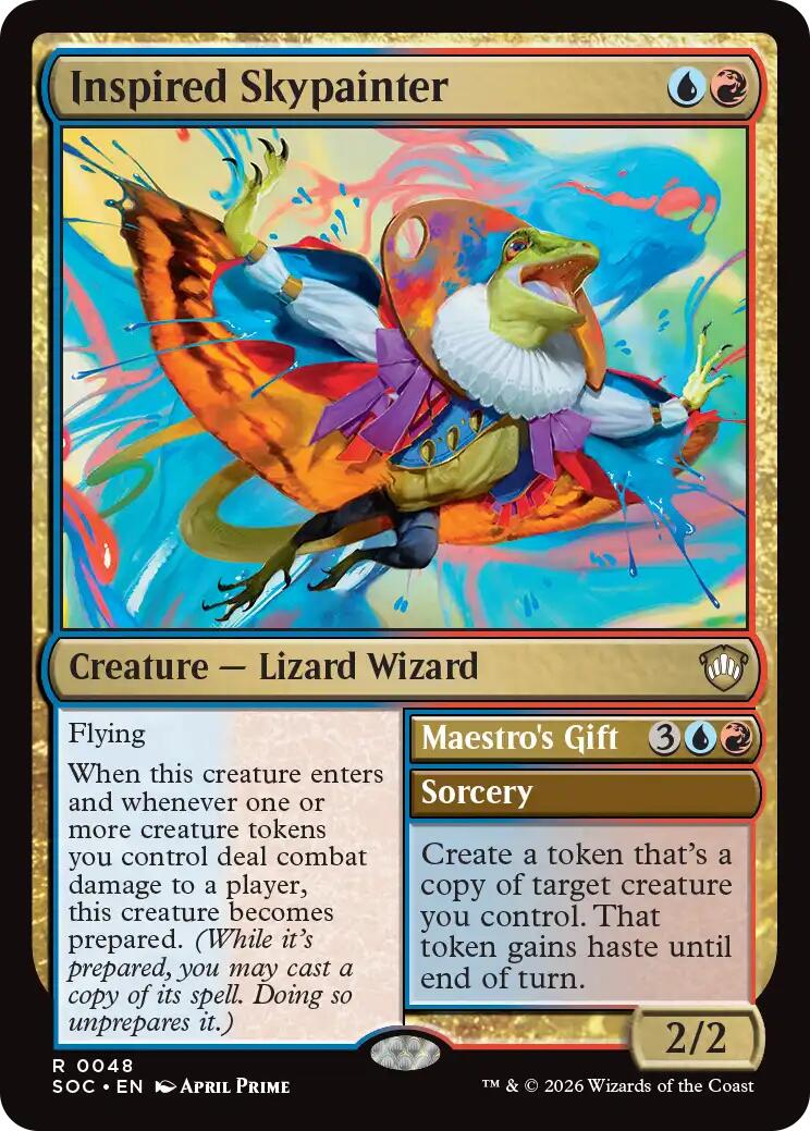 Inspired Skypainter [Secrets of Strixhaven Commander] | Gear Gaming Bentonville
