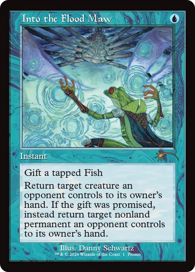 Into the Flood Maw (Retro Frame) [Wizards Play Network 2026] | Gear Gaming Bentonville
