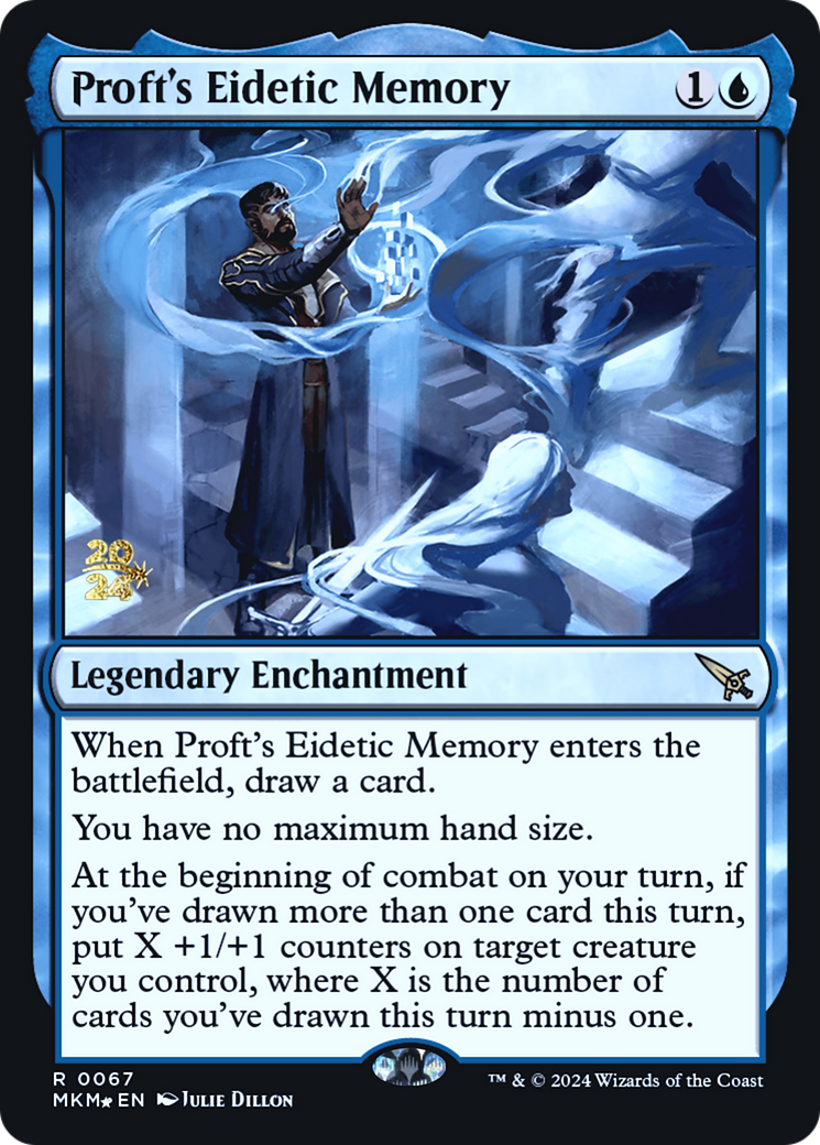 Proft's Eidetic Memory [Murders at Karlov Manor Prerelease Promos] | Gear Gaming Bentonville