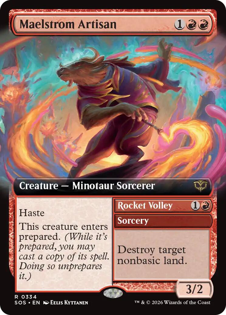 Maelstrom Artisan (Extended Art) [Secrets of Strixhaven] | Gear Gaming Bentonville