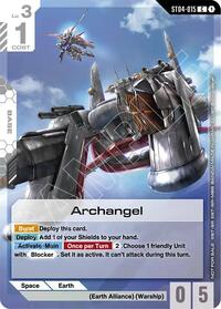 Archangel (Store Tournament Participant Pack 04) (ST04-015) [Gundam Promotional Cards] | Gear Gaming Bentonville