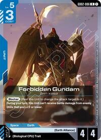 Forbidden Gundam (Store Tournament Participant Pack 04) (GD02-006) [Gundam Promotional Cards] | Gear Gaming Bentonville