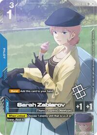 Sarah Zabiarov (Store Tournament Winner Pack 04) (GD03-087) [Gundam Promotional Cards] | Gear Gaming Bentonville