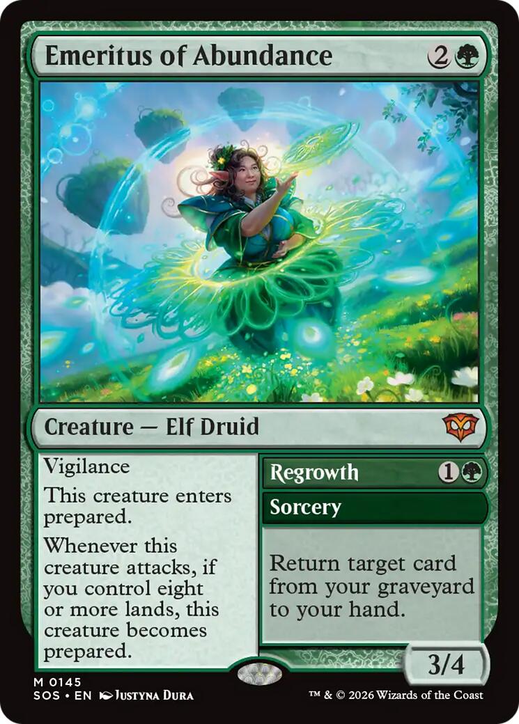 Emeritus of Abundance [Secrets of Strixhaven] | Gear Gaming Bentonville